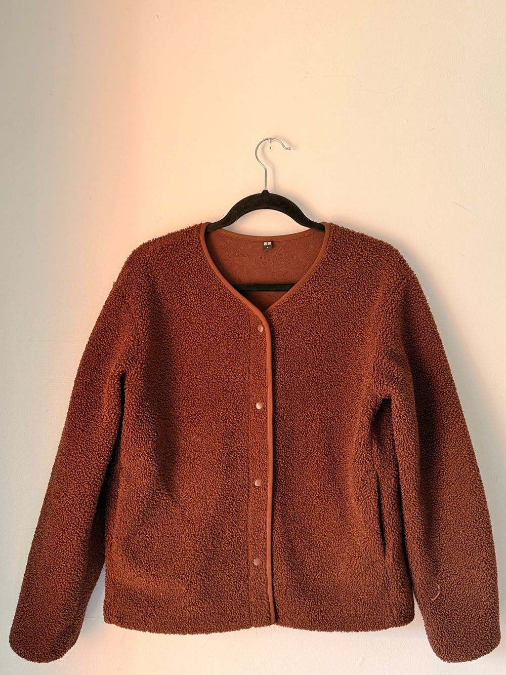 Uniqlo Lightweight Fleece Fall Jacket